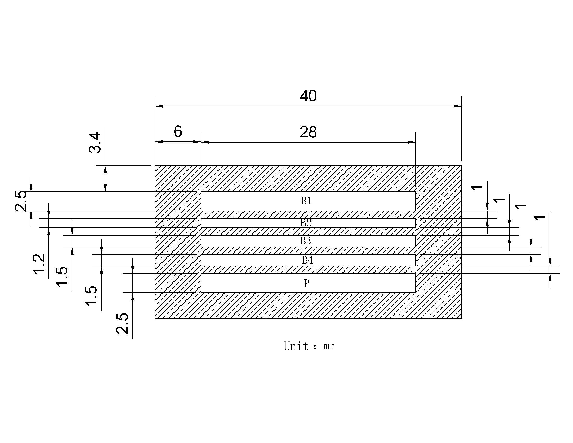 photolithographic multispectral filter